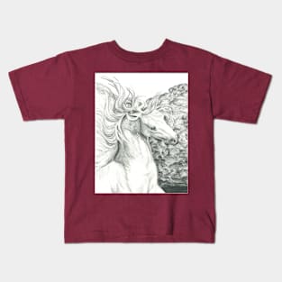 Running Horse Kids T-Shirt